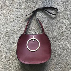 LAST CHANCE Cherry Red Zara Saddlebag 